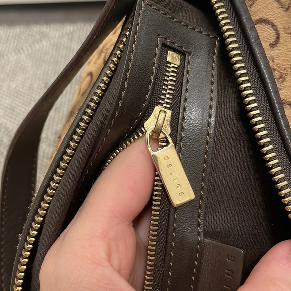 CELINE | Vintage Pony Hair Macadam Ava Style Bag - Picture 13 of 16